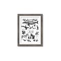Picture of Black and white Animals _GroupedProduct_Rectangle_Portrait_Framed_Matted_