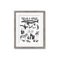 Picture of Black and white Animals _GroupedProduct_Rectangle_Portrait_Framed_Matted_