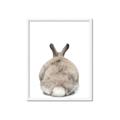 Picture of Behind Bunny _GroupedProduct_Rectangle_Portrait_Framed_Matted_