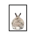 Picture of Behind Bunny _GroupedProduct_Rectangle_Portrait_Framed_Matted_