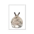 Picture of Behind Bunny _GroupedProduct_Rectangle_Portrait_Framed_Matted_