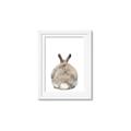 Picture of Behind Bunny _GroupedProduct_Rectangle_Portrait_Framed_Matted_