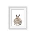 Picture of Behind Bunny _GroupedProduct_Rectangle_Portrait_Framed_Matted_