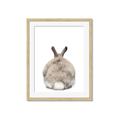 Picture of Behind Bunny _GroupedProduct_Rectangle_Portrait_Framed_Matted_