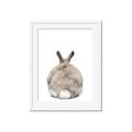 Picture of Behind Bunny _GroupedProduct_Rectangle_Portrait_Framed_Matted_