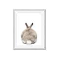Picture of Behind Bunny _GroupedProduct_Rectangle_Portrait_Framed_Matted_