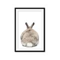Picture of Behind Bunny _GroupedProduct_Rectangle_Portrait_Framed_Matted_