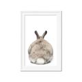 Picture of Behind Bunny _GroupedProduct_Rectangle_Portrait_Framed_Matted_