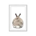 Picture of Behind Bunny _GroupedProduct_Rectangle_Portrait_Framed_Matted_