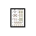 Picture of Dino Number Chart I _GroupedProduct_Rectangle_Portrait_Framed_Matted_