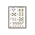 Picture of Dino Number Chart I _GroupedProduct_Rectangle_Portrait_Framed_Matted_