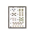Picture of Dino Number Chart I _GroupedProduct_Rectangle_Portrait_Framed_Matted_