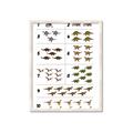 Picture of Dino Number Chart I _GroupedProduct_Rectangle_Portrait_Framed_Matted_