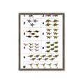 Picture of Dino Number Chart I _GroupedProduct_Rectangle_Portrait_Framed_Matted_
