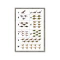 Picture of Dino Number Chart I _GroupedProduct_Rectangle_Portrait_Framed_Matted_
