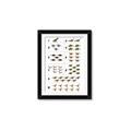 Picture of Dino Number Chart I _GroupedProduct_Rectangle_Portrait_Framed_Matted_