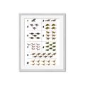 Picture of Dino Number Chart I _GroupedProduct_Rectangle_Portrait_Framed_Matted_