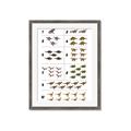 Picture of Dino Number Chart I _GroupedProduct_Rectangle_Portrait_Framed_Matted_