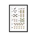 Picture of Dino Number Chart I _GroupedProduct_Rectangle_Portrait_Framed_Matted_