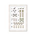 Picture of Dino Number Chart I _GroupedProduct_Rectangle_Portrait_Framed_Matted_
