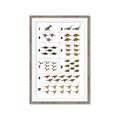 Picture of Dino Number Chart I _GroupedProduct_Rectangle_Portrait_Framed_Matted_