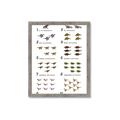 Picture of Dino Number Chart II  _GroupedProduct_Rectangle_Portrait_Framed_Matted_