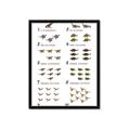 Picture of Dino Number Chart II  _GroupedProduct_Rectangle_Portrait_Framed_Matted_
