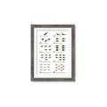 Picture of Dino Number Chart II  _GroupedProduct_Rectangle_Portrait_Framed_Matted_