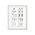 Picture of Dino Number Chart II  _GroupedProduct_Rectangle_Portrait_Framed_Matted_
