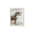 Picture of Forest Dino I  _GroupedProduct_Rectangle_Portrait_Framed_Matted_
