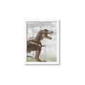 Picture of Forest Dino I  _GroupedProduct_Rectangle_Portrait_Framed_Matted_