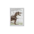 Picture of Forest Dino I  _GroupedProduct_Rectangle_Portrait_Framed_Matted_