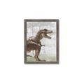 Picture of Forest Dino I  _GroupedProduct_Rectangle_Portrait_Framed_Matted_