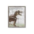 Picture of Forest Dino I  _GroupedProduct_Rectangle_Portrait_Framed_Matted_