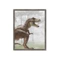 Picture of Forest Dino I  _GroupedProduct_Rectangle_Portrait_Framed_Matted_