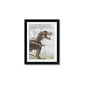 Picture of Forest Dino I  _GroupedProduct_Rectangle_Portrait_Framed_Matted_