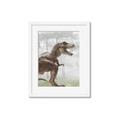 Picture of Forest Dino I  _GroupedProduct_Rectangle_Portrait_Framed_Matted_