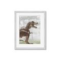 Picture of Forest Dino I  _GroupedProduct_Rectangle_Portrait_Framed_Matted_