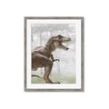 Picture of Forest Dino I  _GroupedProduct_Rectangle_Portrait_Framed_Matted_
