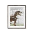 Picture of Forest Dino I  _GroupedProduct_Rectangle_Portrait_Framed_Matted_