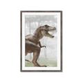 Picture of Forest Dino I  _GroupedProduct_Rectangle_Portrait_Framed_Matted_