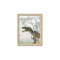 Picture of Forest Dino II _GroupedProduct_Rectangle_Portrait_Framed_Matted_