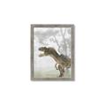 Picture of Forest Dino II _GroupedProduct_Rectangle_Portrait_Framed_Matted_