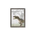 Picture of Forest Dino II _GroupedProduct_Rectangle_Portrait_Framed_Matted_
