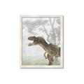 Picture of Forest Dino II _GroupedProduct_Rectangle_Portrait_Framed_Matted_