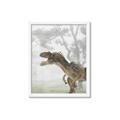 Picture of Forest Dino II _GroupedProduct_Rectangle_Portrait_Framed_Matted_