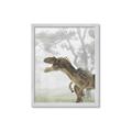 Picture of Forest Dino II _GroupedProduct_Rectangle_Portrait_Framed_Matted_