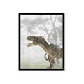 Picture of Forest Dino II _GroupedProduct_Rectangle_Portrait_Framed_Matted_
