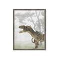 Picture of Forest Dino II _GroupedProduct_Rectangle_Portrait_Framed_Matted_
