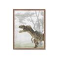 Picture of Forest Dino II _GroupedProduct_Rectangle_Portrait_Framed_Matted_